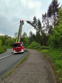 LZ Blecher: Technische Hilfe Baum (Odenthal)