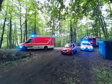 LZ Nord: Tragehilfe für den Rettungsdienst (Schöllerhof)
