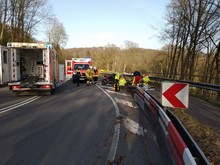 LZ Blecher: Unterstützung Rettungsdienst (Altenberg)