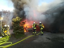 Gemeindealarm: Feuer in Einfamilienhaus (Osenau)