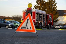 LZ Blecher: Technische Hilfe nach Verkehrsunfall (Blecher)