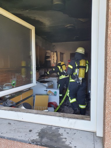 News: Gemeindealarn: Feuer Wohnung (Blecher)