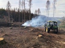 LG Scheuren, LG Scherf, LG Eikamp: Waldbrand