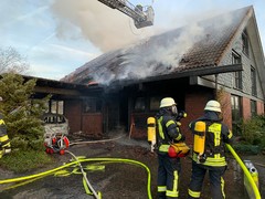 News: Gemeindealarm: Feuer in Einfamilienhaus (Osenau) (24.11.2019, 15:14 Uhr)