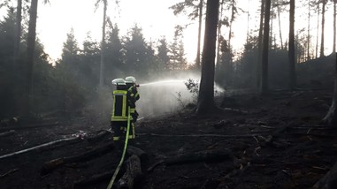 News: LG Scheuren: Überörtliche Hilfe Waldbrand (Gummersbach)