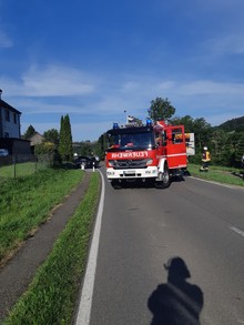 LG Scherf: Technische Hilfe nach Verkehrsunfall (Pistershausen)