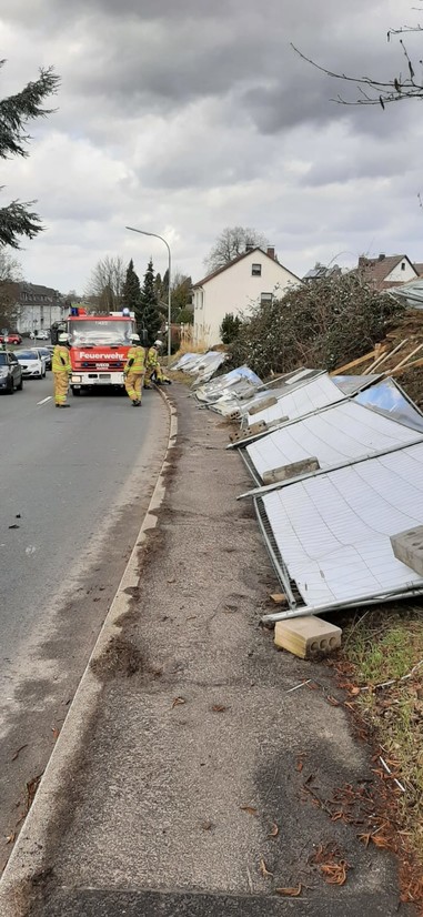 News: LG Voiswinkel: Sturmeinsatz - Bauzaun (Voiswinkel)