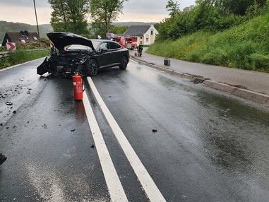 News: LZ Blecher, LG Voiswinkel: Technische Hilfe nach Verkehrsunfall (Altenberg)