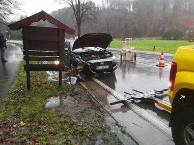 News: LZ Nord: Technische Hilfe nach Verkehrsunfall (Altenberg)