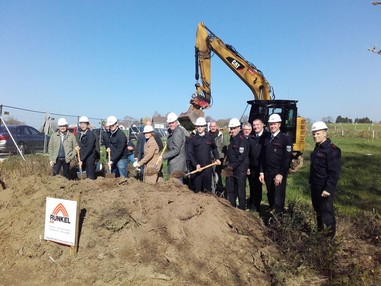 News: Spatenstich für das neue Gerätehaus/Rettungswache Voiswinkel