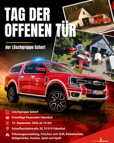 News: Tag der offenen Tür der Löschgruppe Scherf