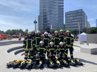 News: 5 Odenthaler Teams beim Kölnturm Treppenlauf
